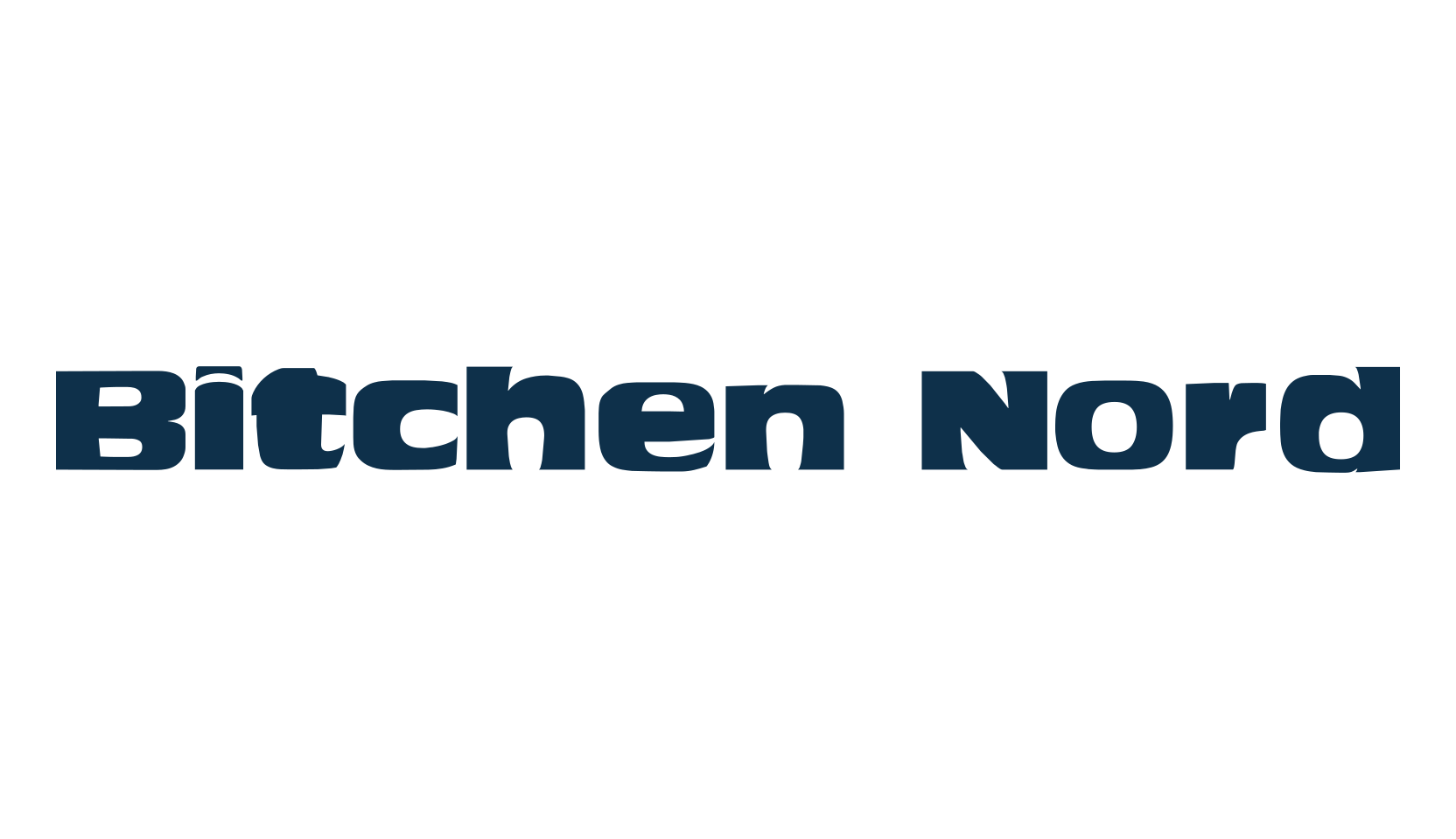 Bitchen Nord, fancy various decorative font preview