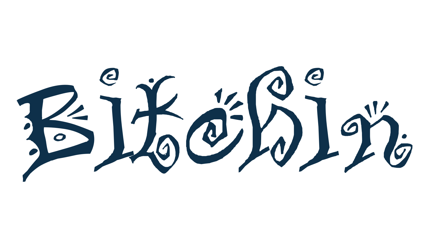 Bitchin, fancy curly decorative font preview