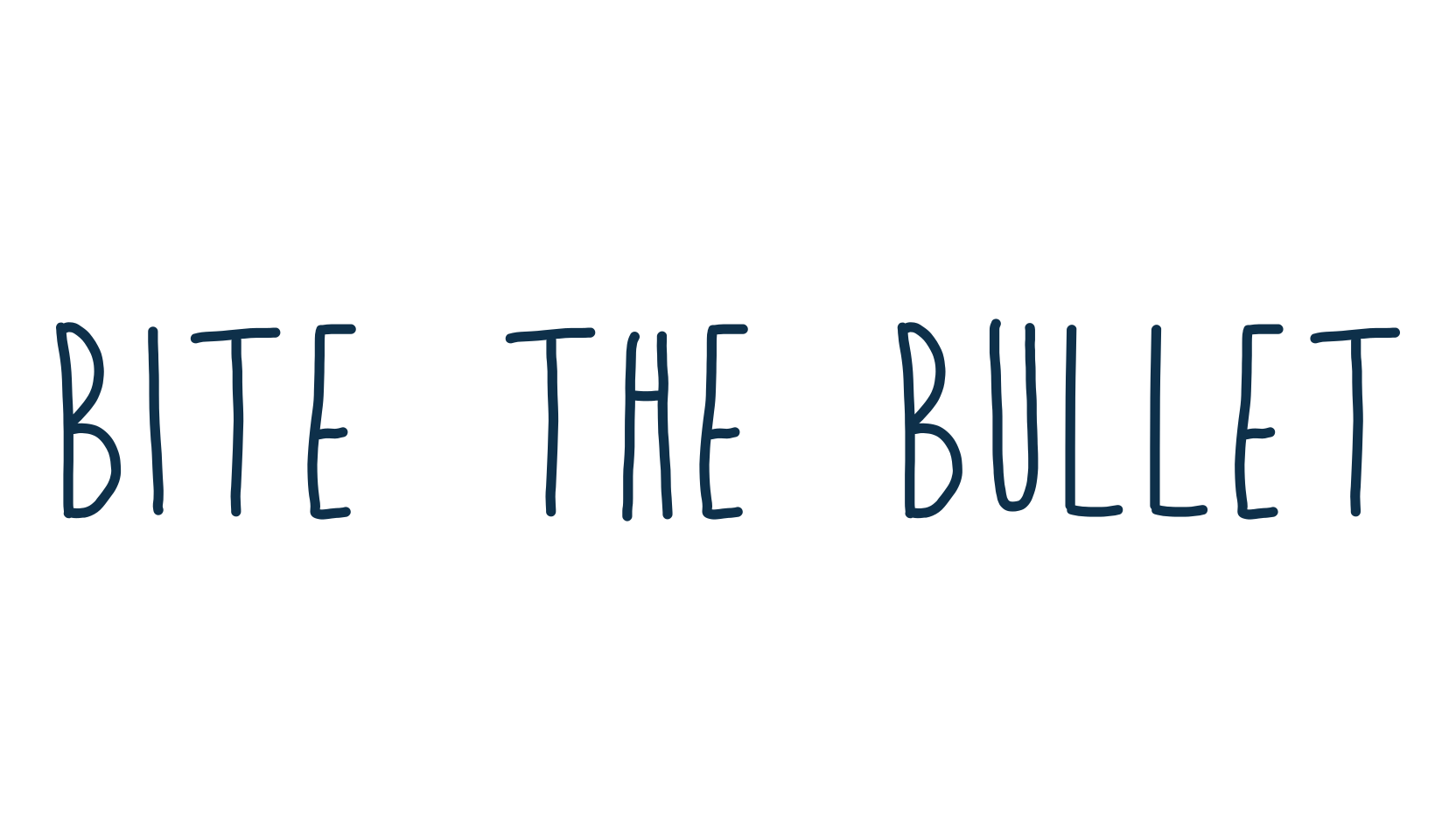Bite the Bullet, script handwritten fancy decorative calligraphy font preview