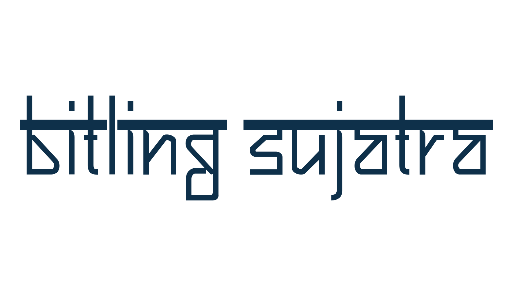 Bitling Sujatra, fancy various foreign look font preview
