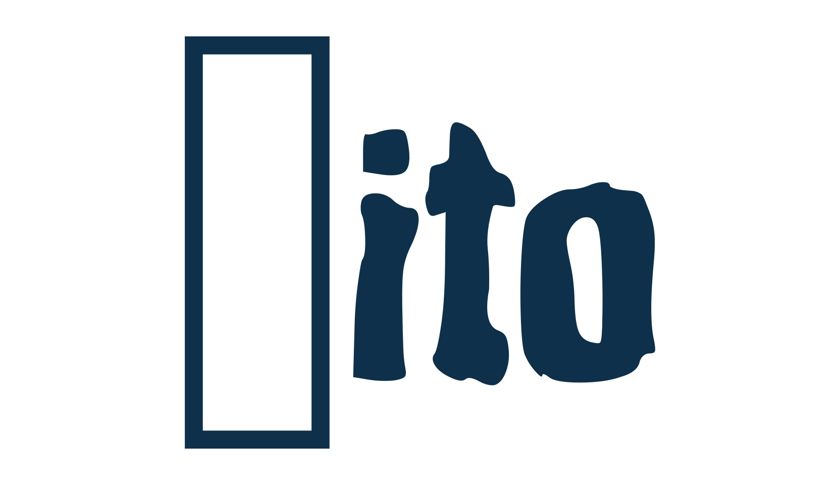 Bito, fancy eroded decorative font preview