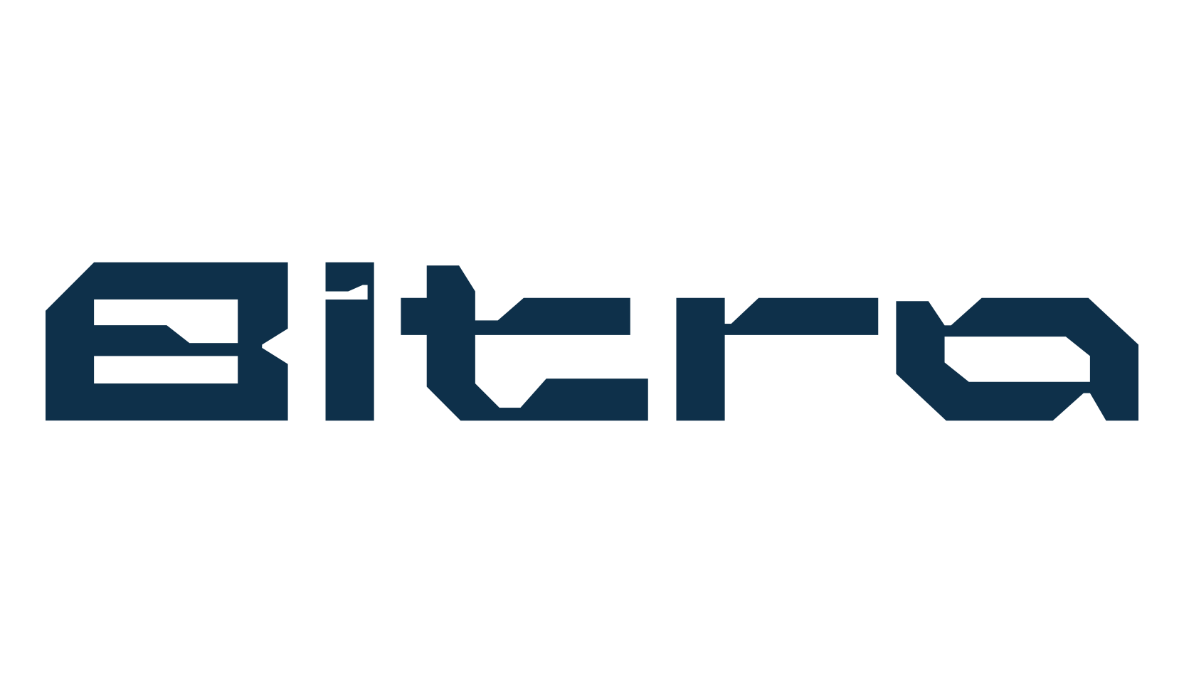 Bitro, techno sci-fi font preview