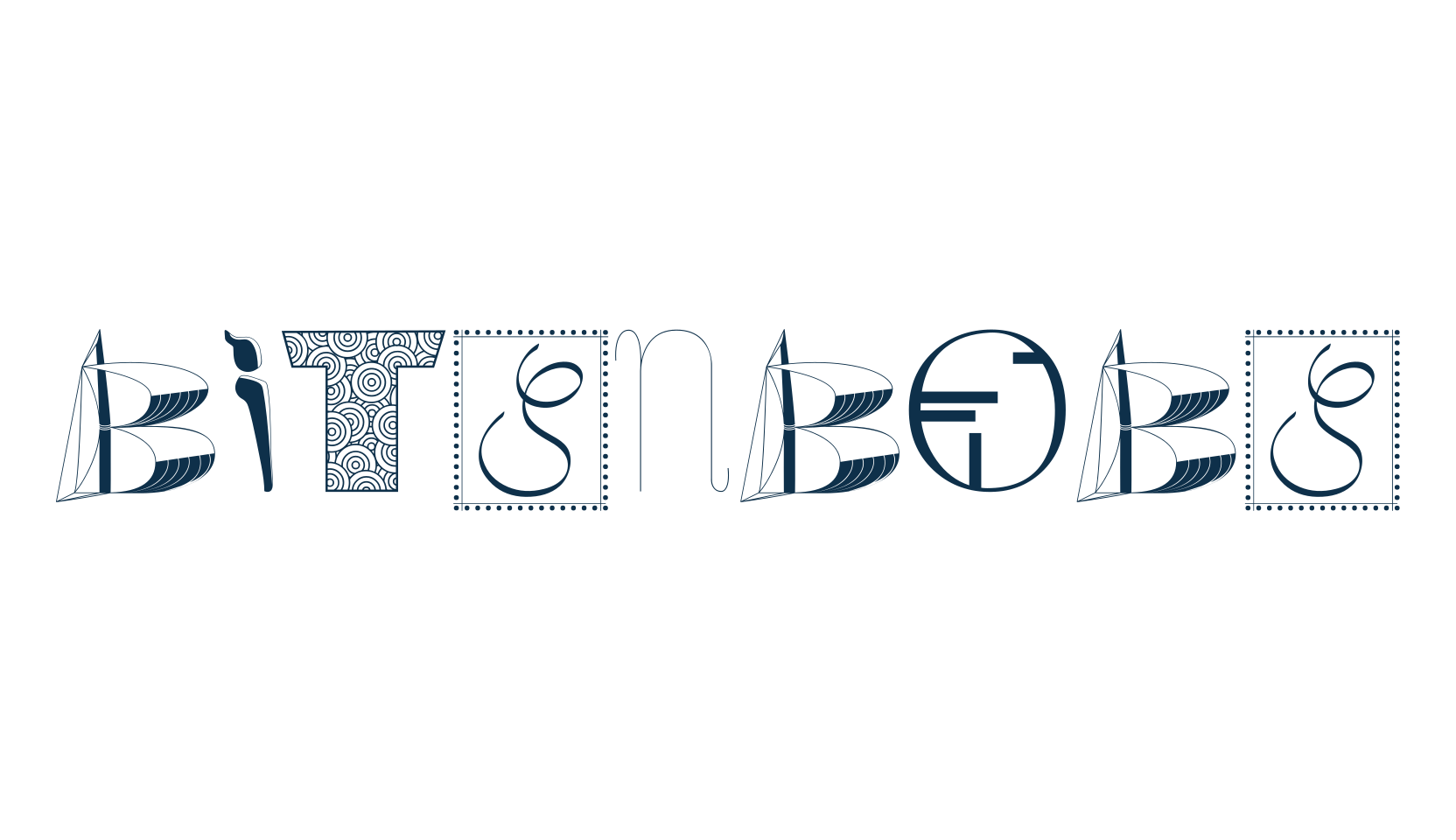 BitsNBobs, decorative font preview