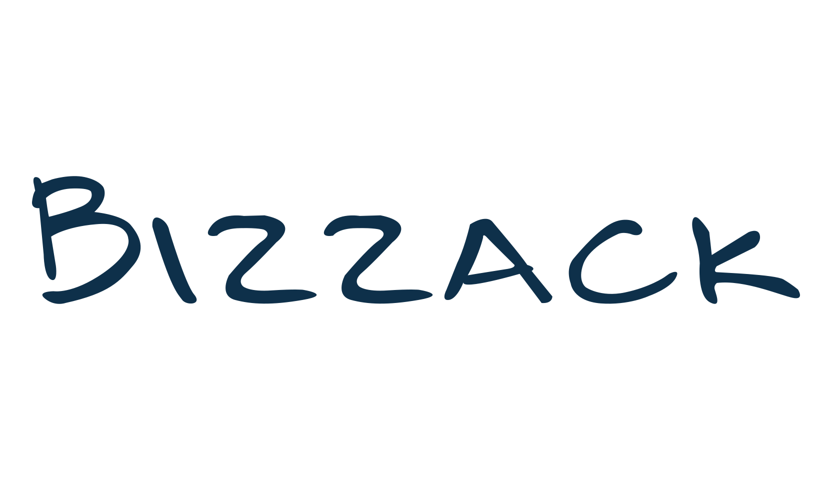 Bizzack, script handwritten fancy decorative calligraphy font preview