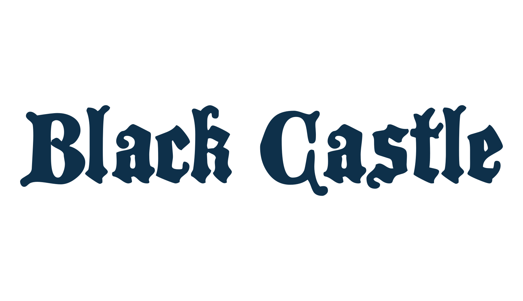 Black Castle, medieval font preview