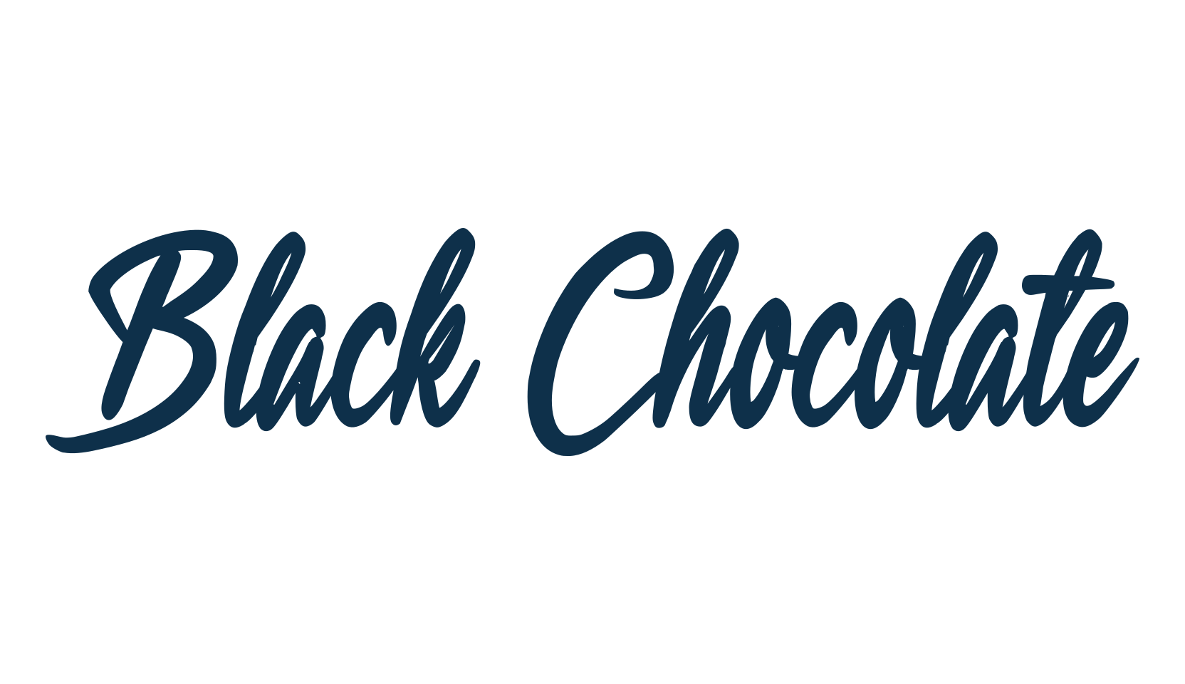 Black Chocolate (black-chocolate-2), fancy various decorative script calligraphy font preview