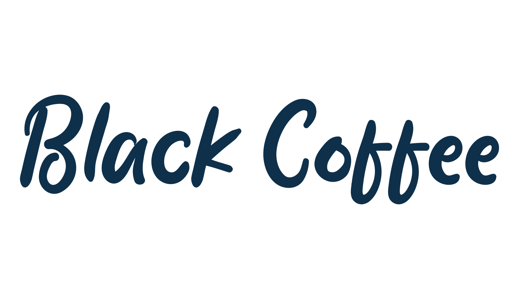 Black Coffee (black-coffee-3), display market font preview