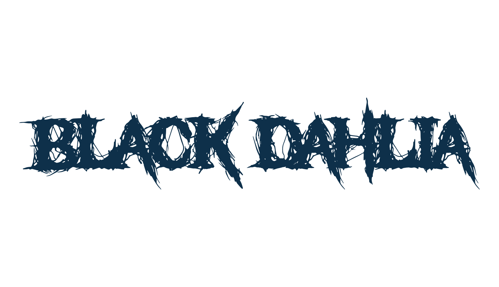 Black Dahlia, holiday halloween fancy decorative horror font preview