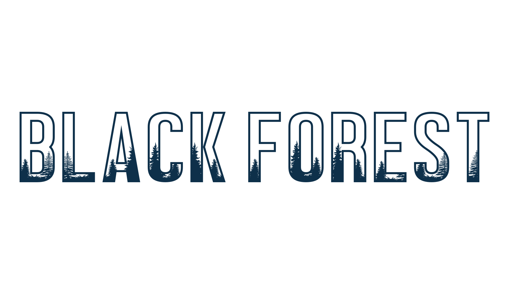 Black Forest, decorative font preview