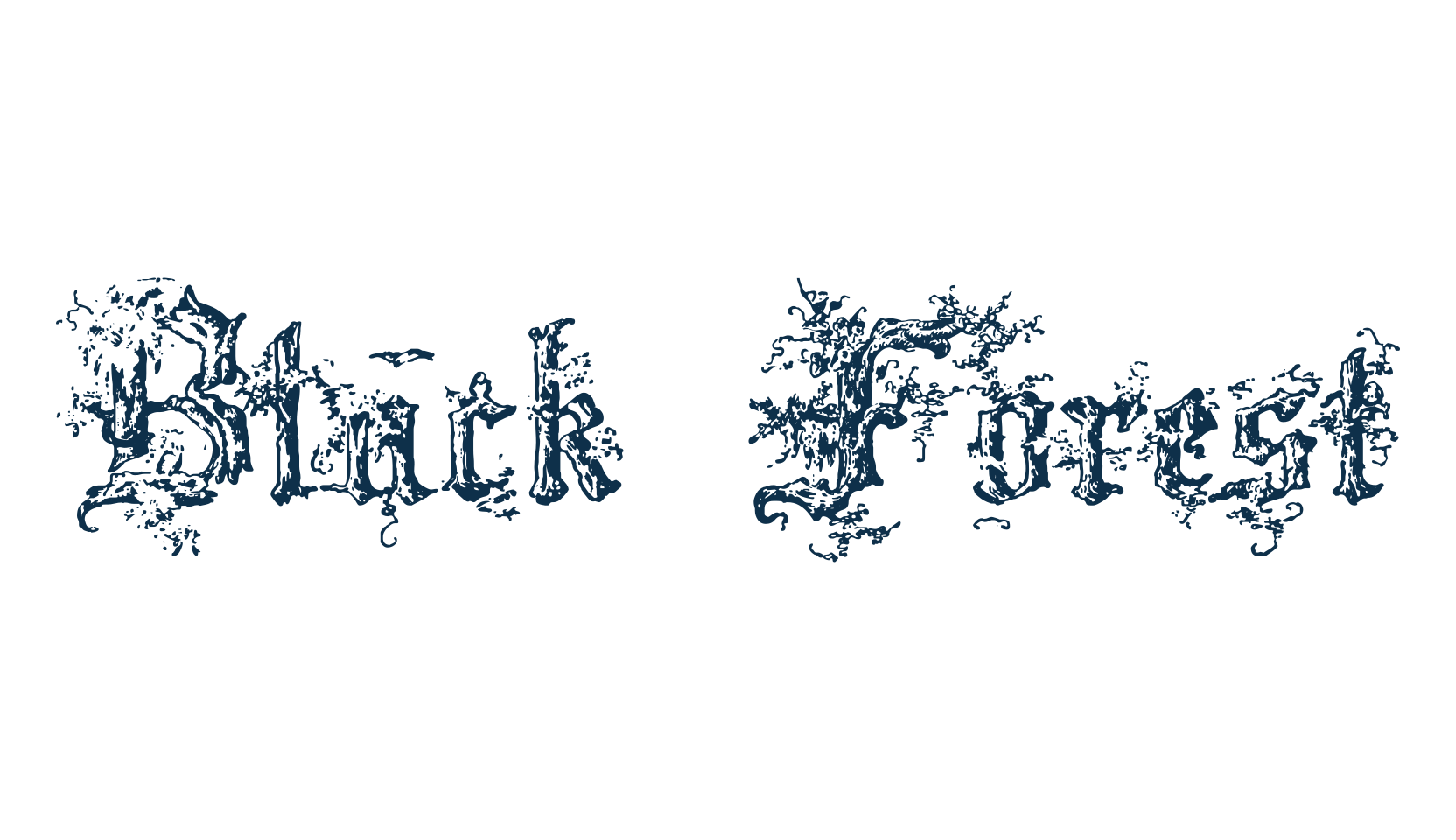 Black Forest (black-forest), gothic medieval font preview