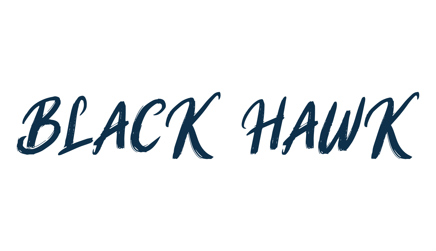 Black Hawk (black-hawk-3), script brush fancy decorative calligraphy font preview