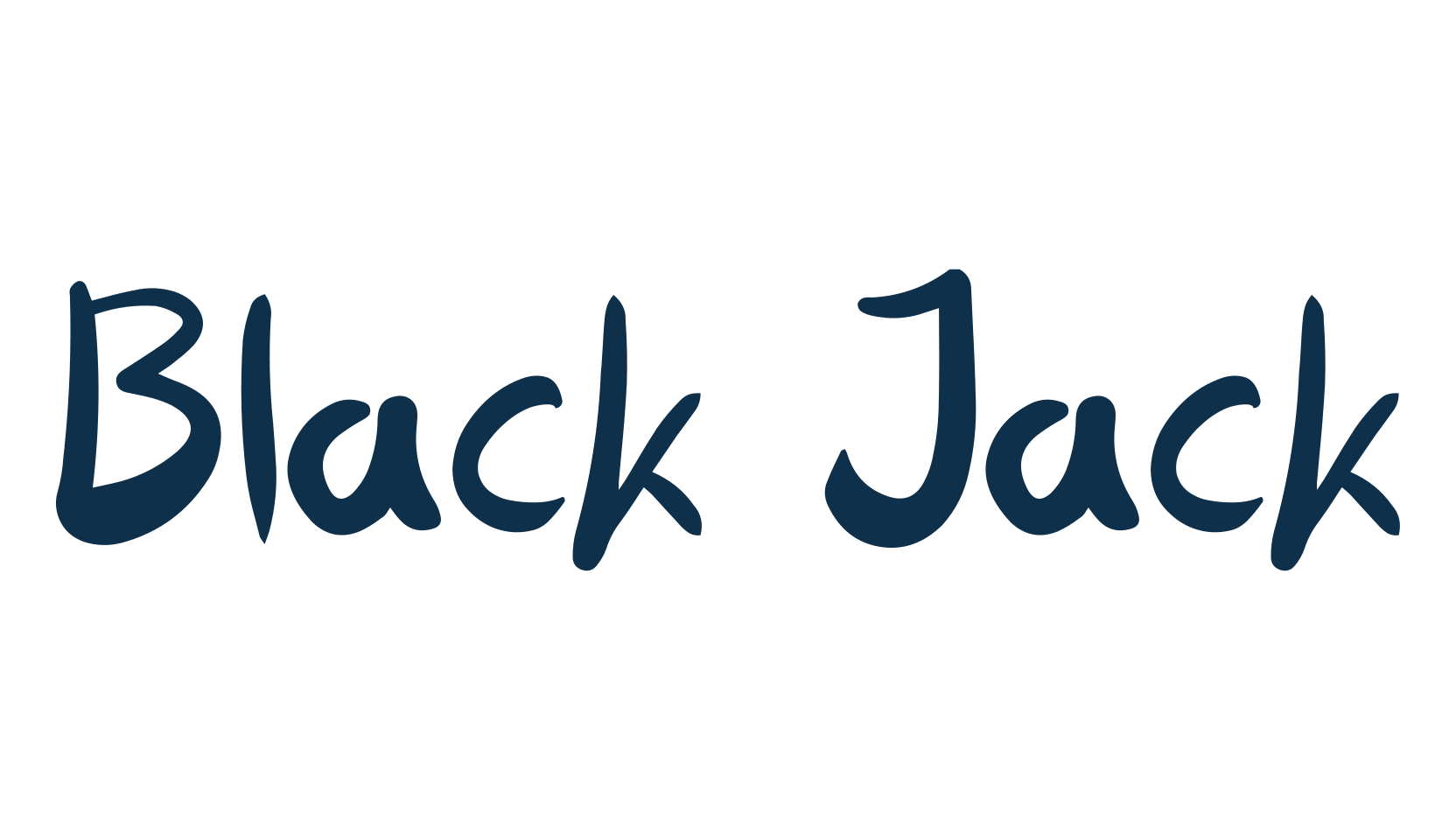 Black Jack (black-jack-4), script handwritten fancy decorative calligraphy font preview