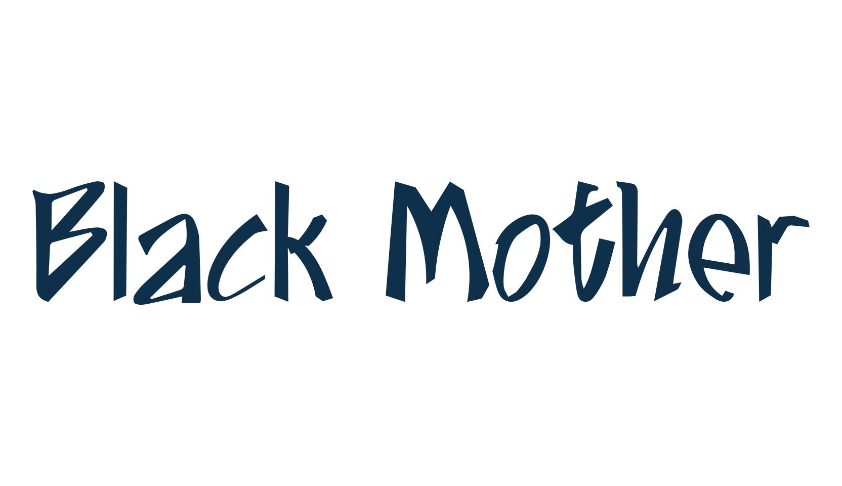 Black Mother, script graffiti fancy decorative calligraphy font preview
