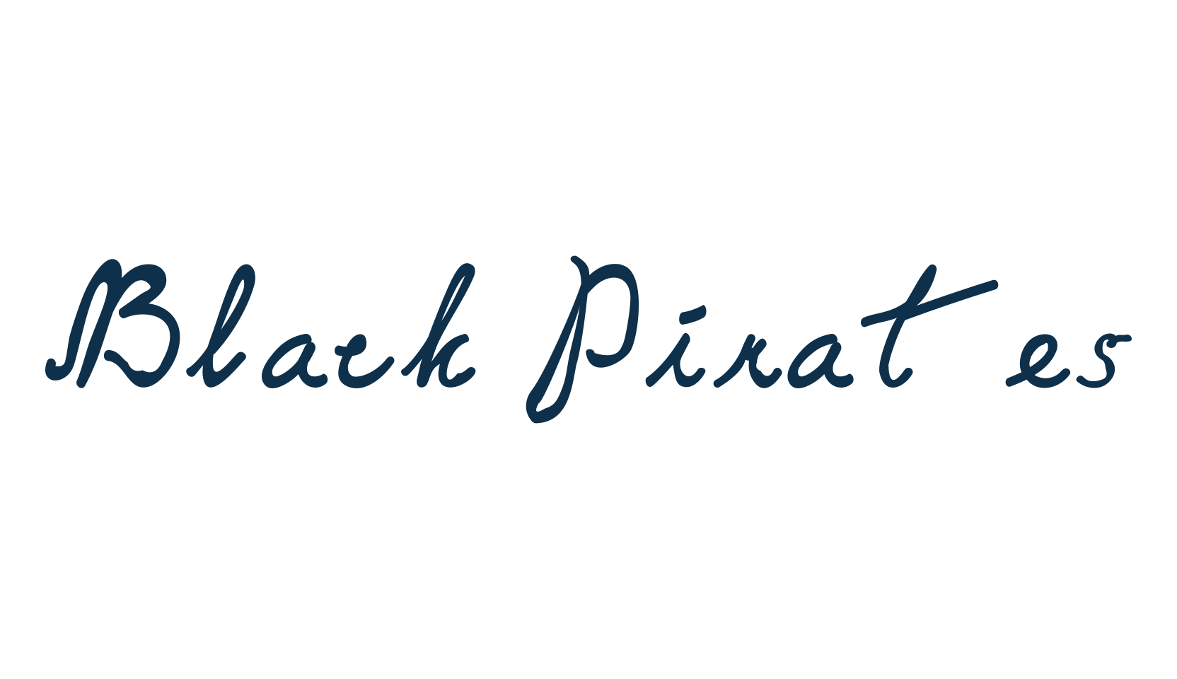 Black Pirates, script handwritten fancy decorative calligraphy font preview