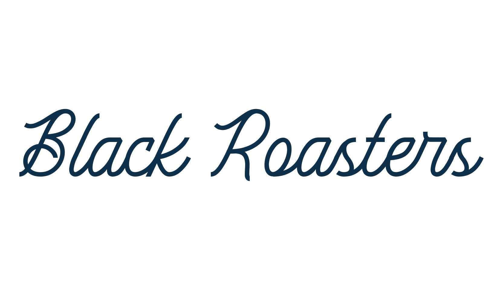 Black Roasters, various font preview