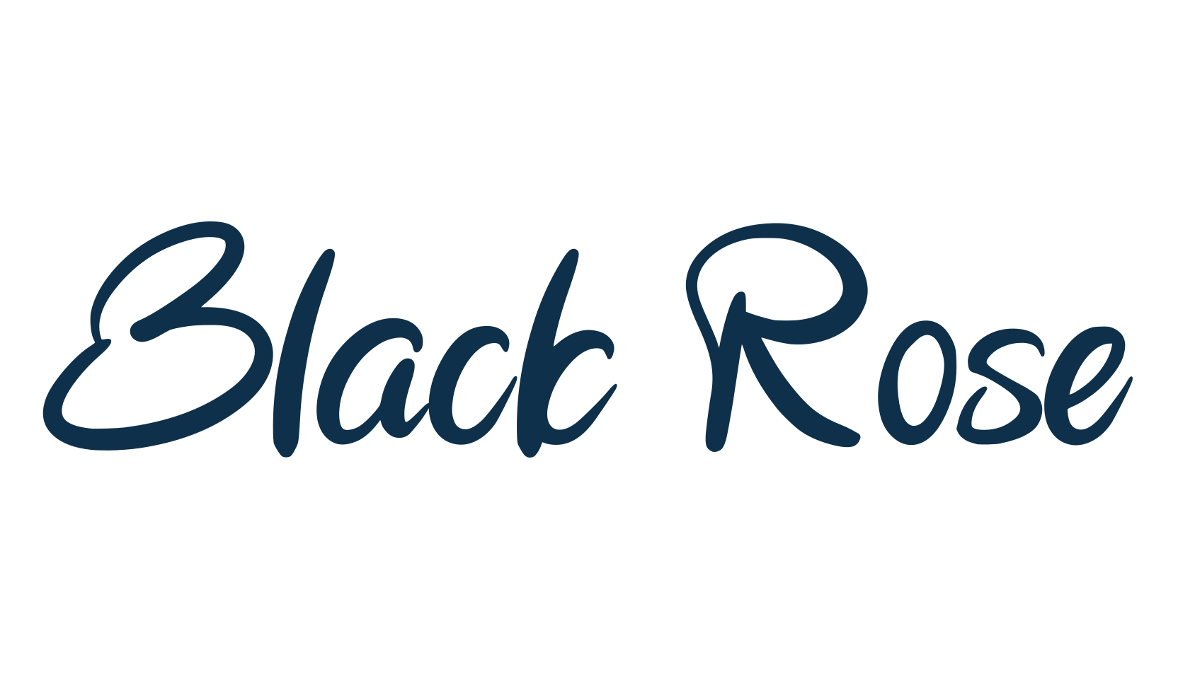 Black Rose (black-rose-3), fancy decorative font preview