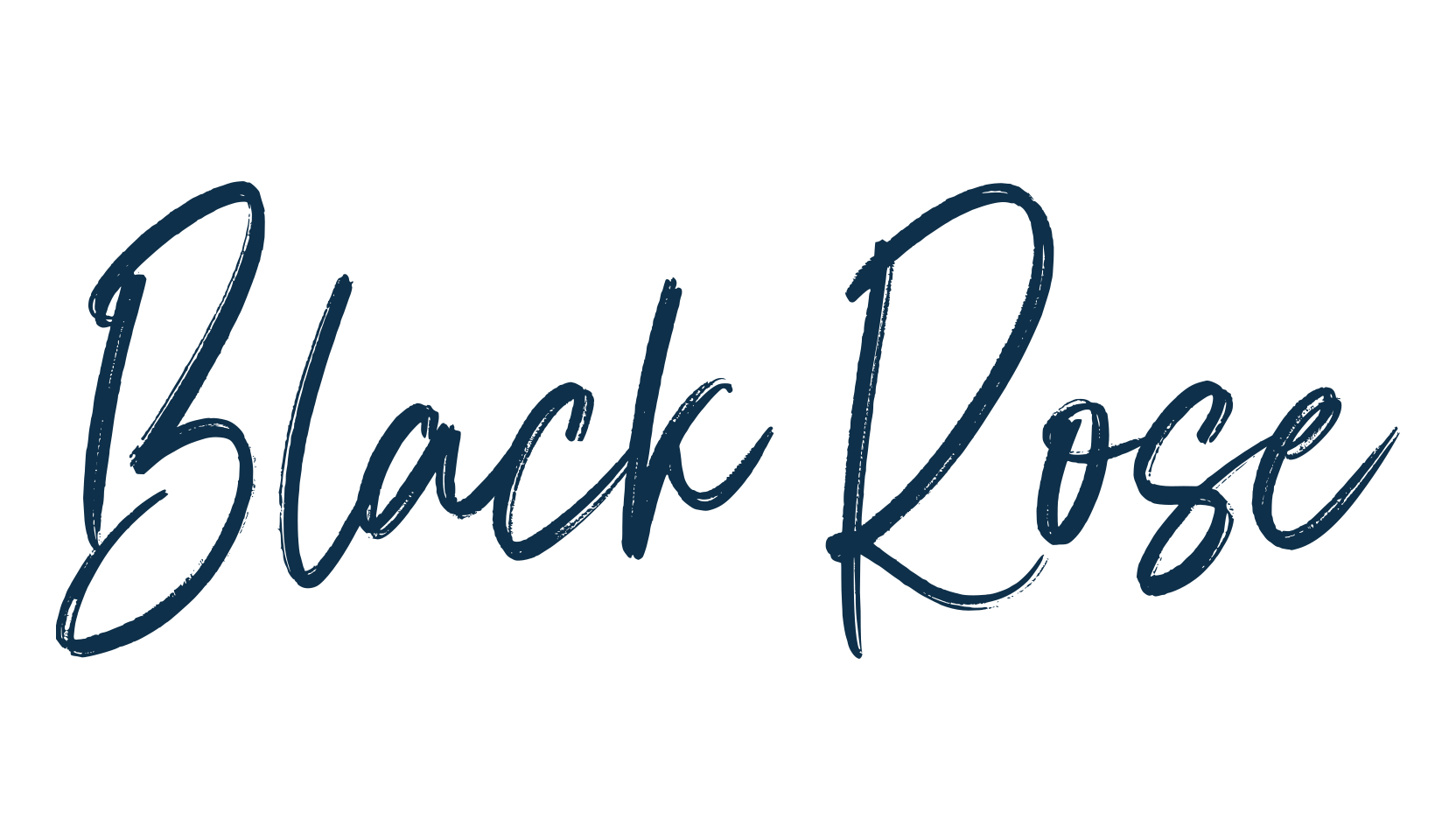 Black Rose (black-rose-5), script brush fancy decorative calligraphy font preview