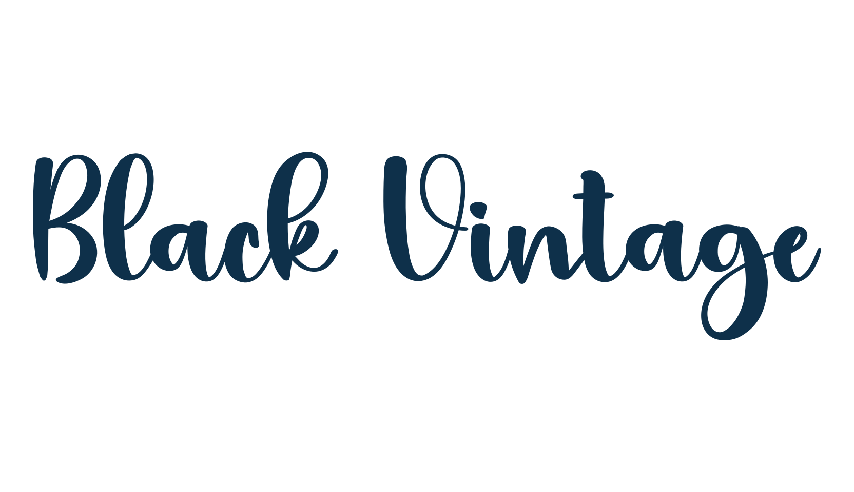 Black Vintage, display market font preview