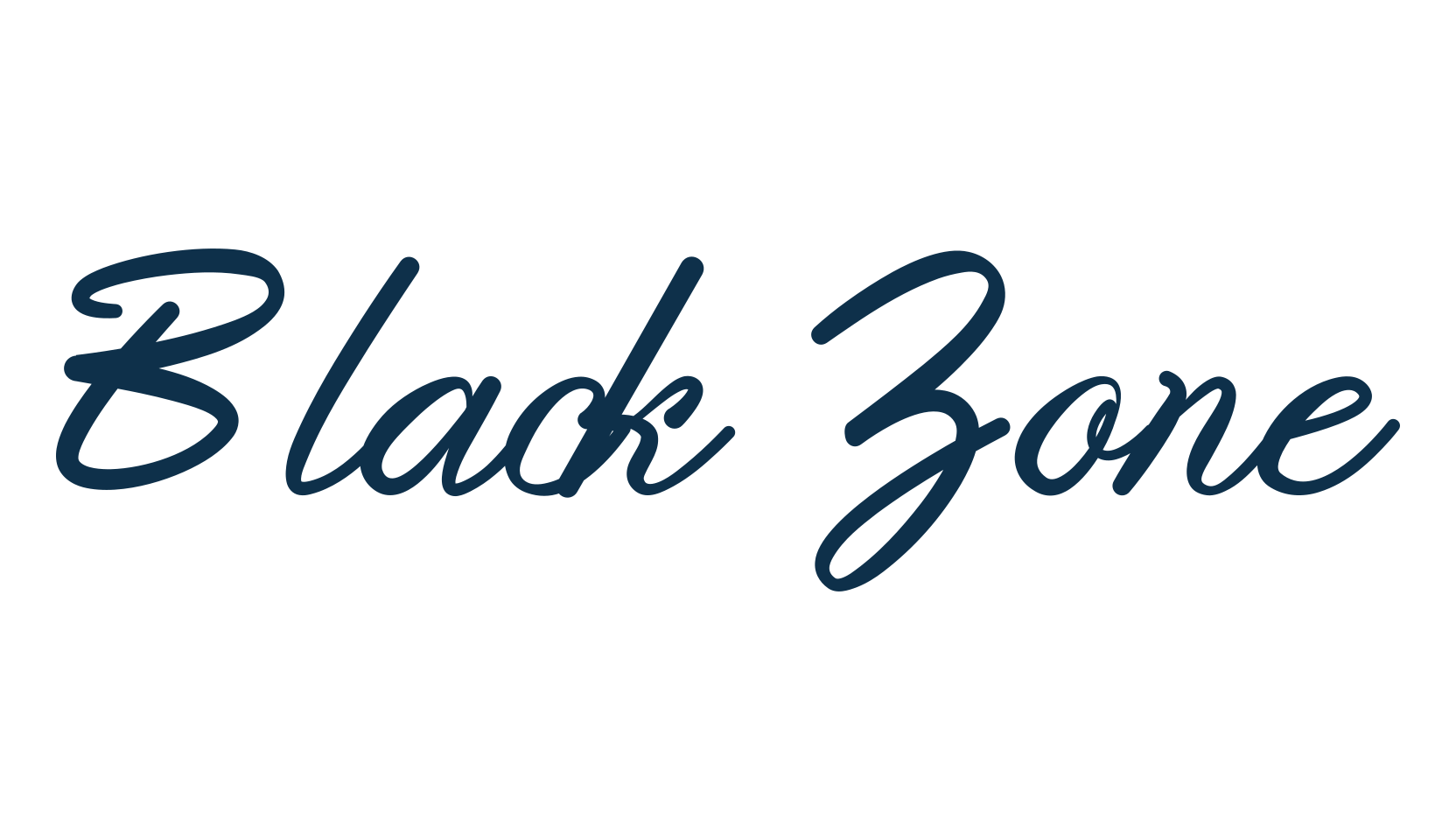 Black Zone, fancy decorative font preview