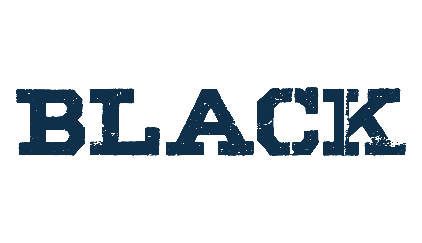 Black, fancy eroded decorative font preview