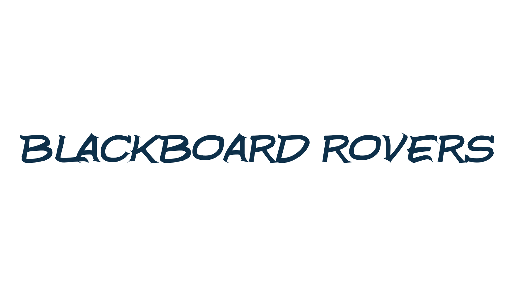 Blackboard Rovers, fancy various decorative script calligraphy font preview