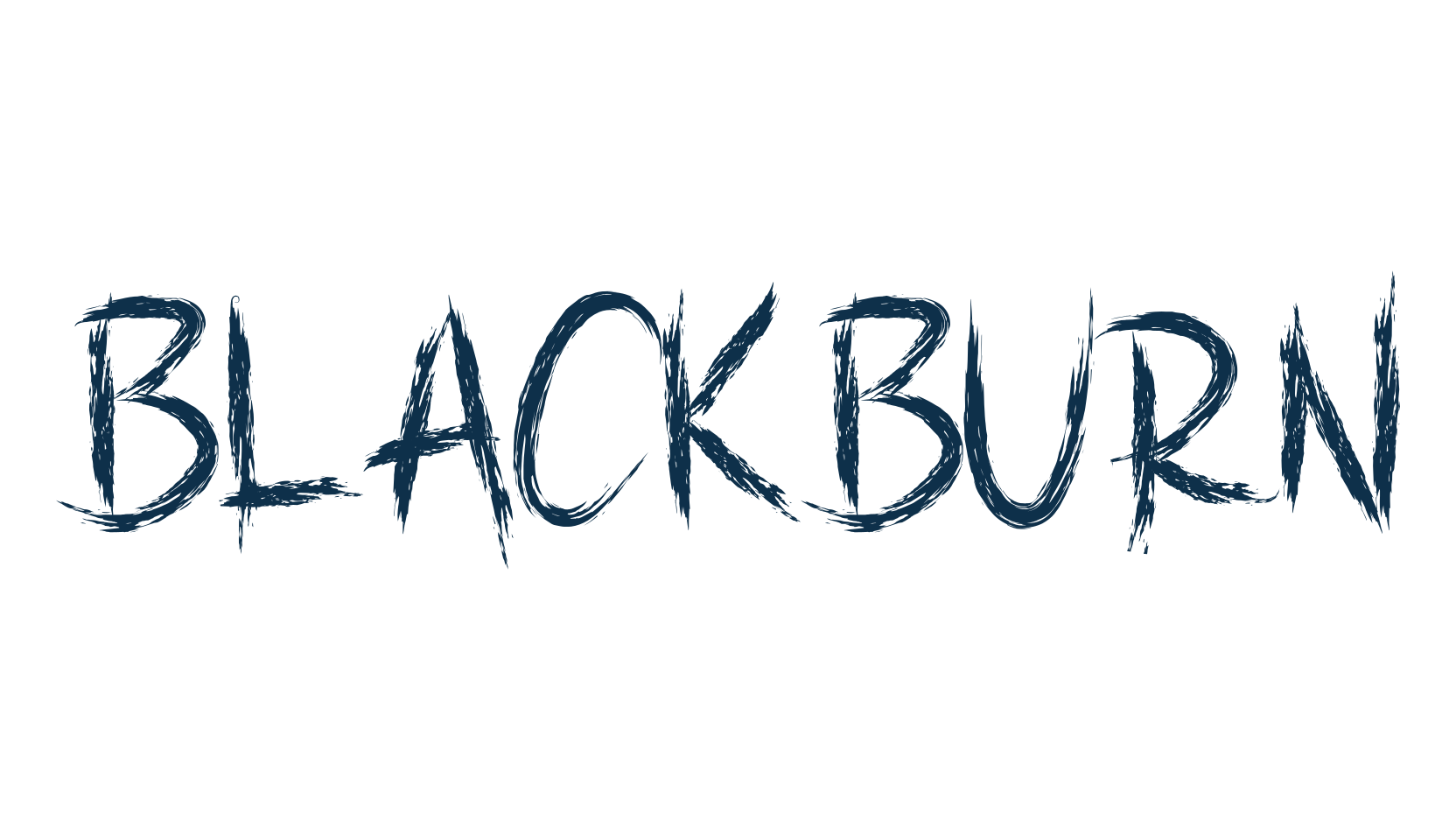 Blackburn (blackburn-2), trash font preview
