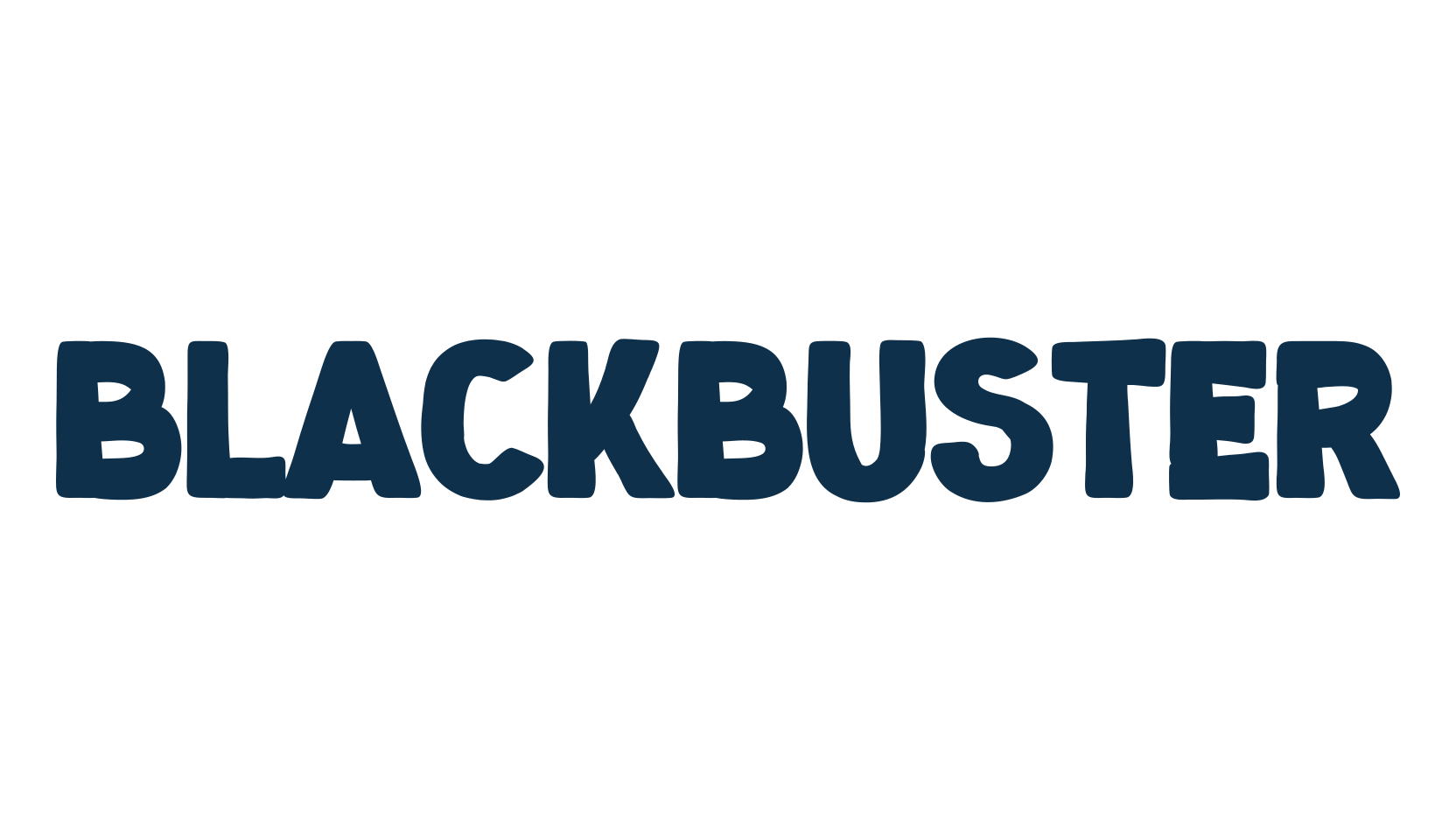 Blackbuster, fancy cartoon decorative font preview