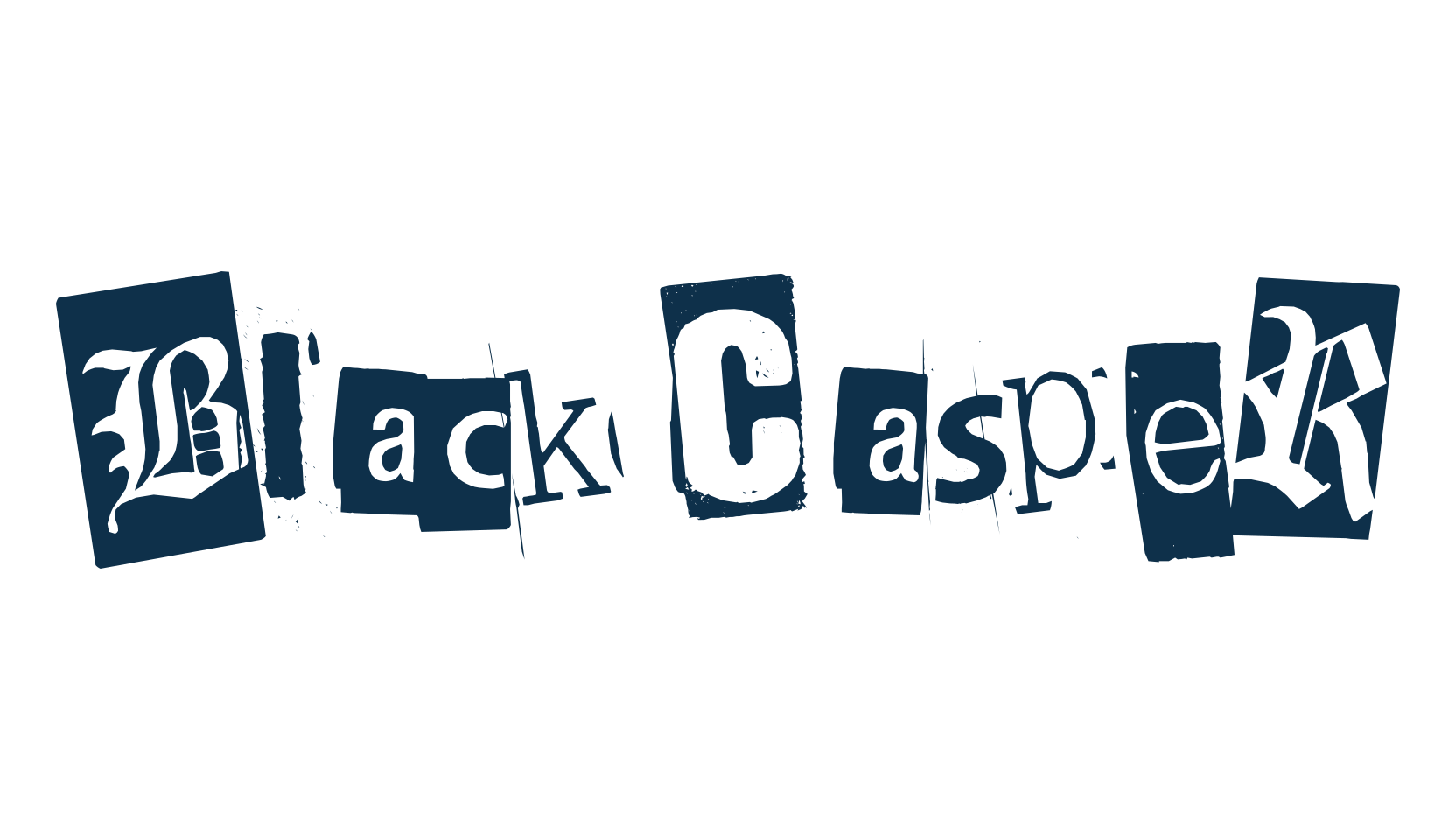 BlackCasper, fancy decorative font preview
