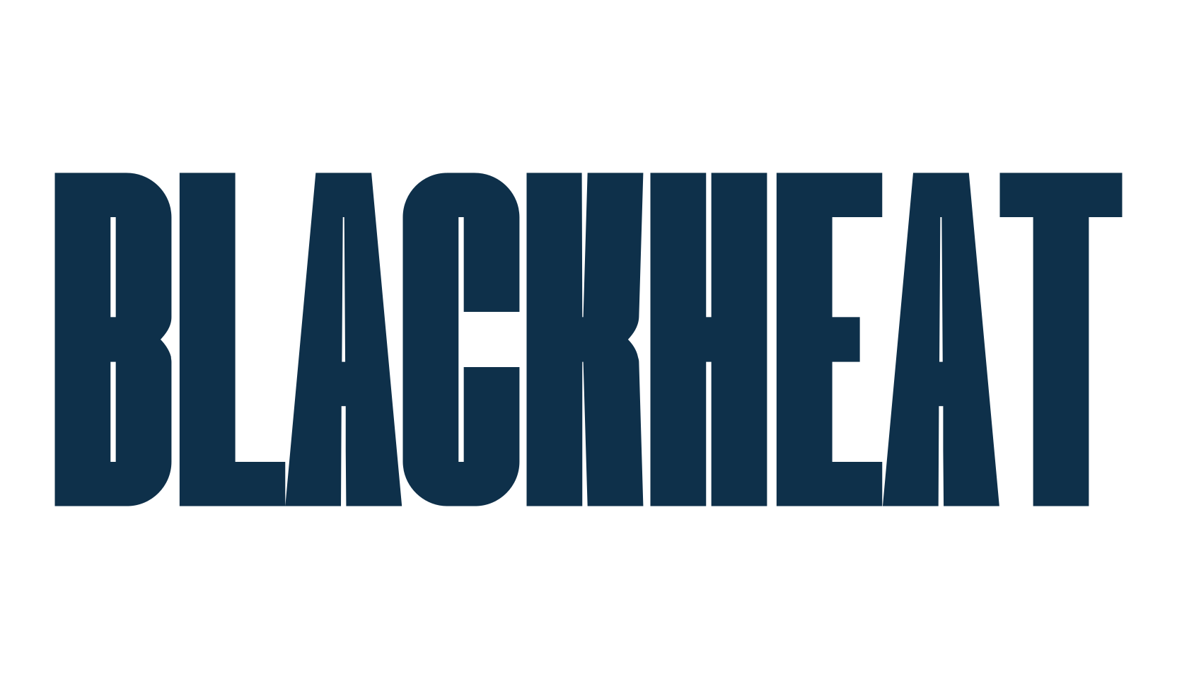 Blackheat, basic sans serif font preview