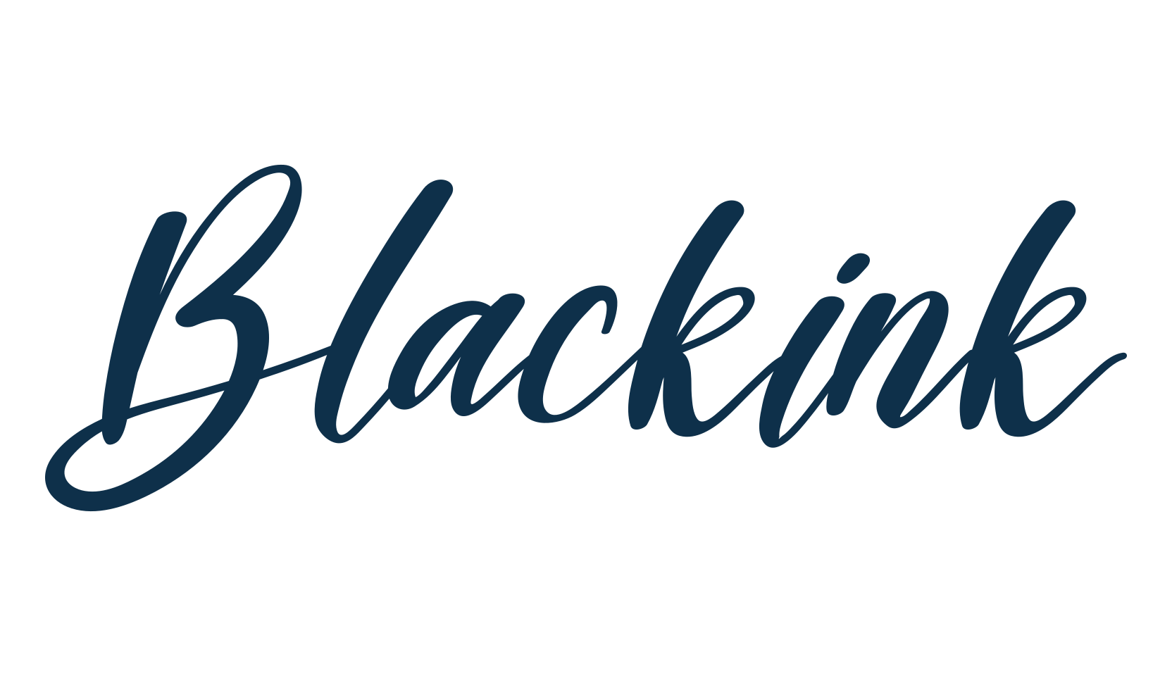 Blackink (blackink-3), script calligraphy fancy decorative font preview