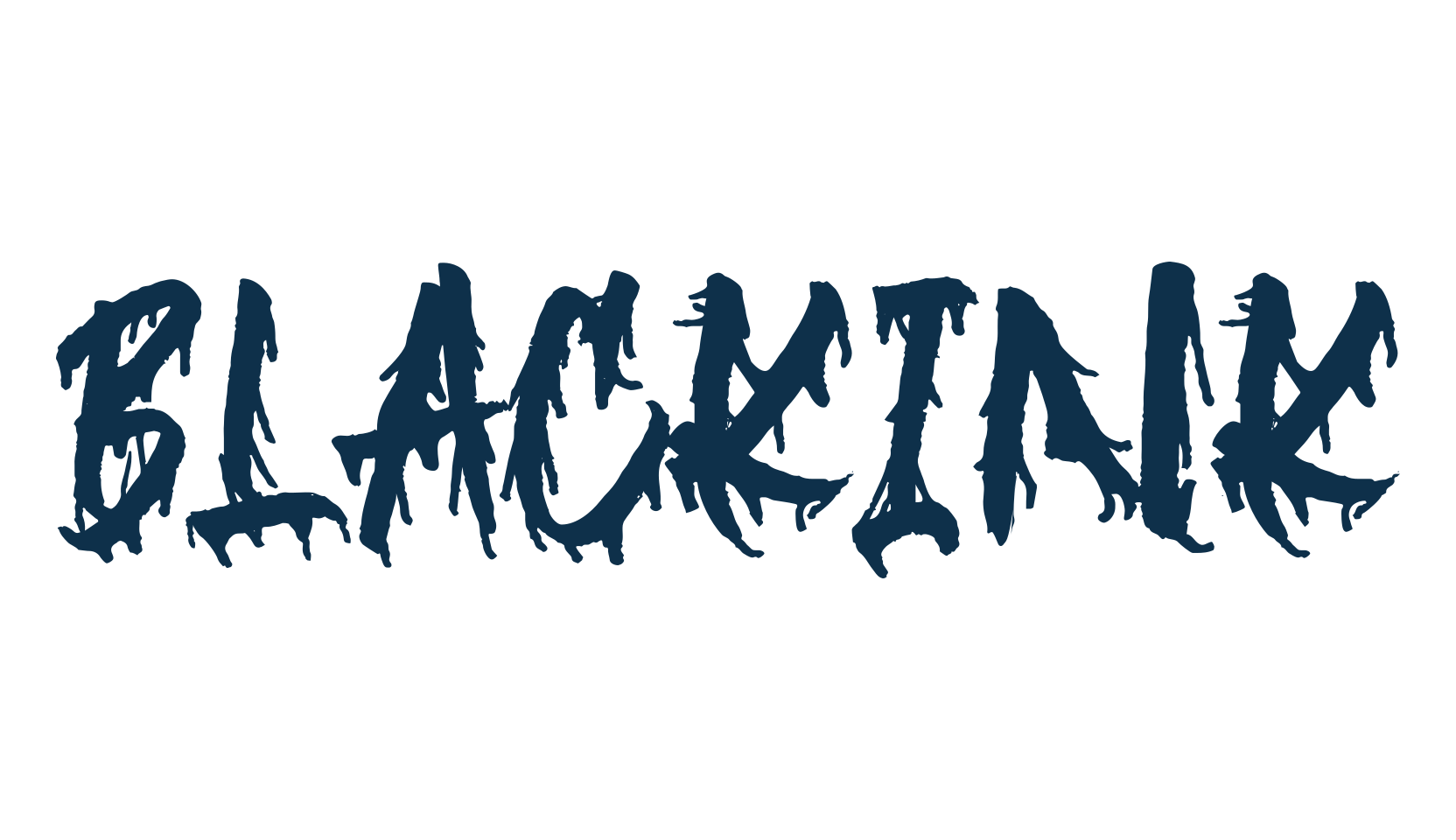 Blackink (blackink), holiday halloween fancy decorative horror font preview