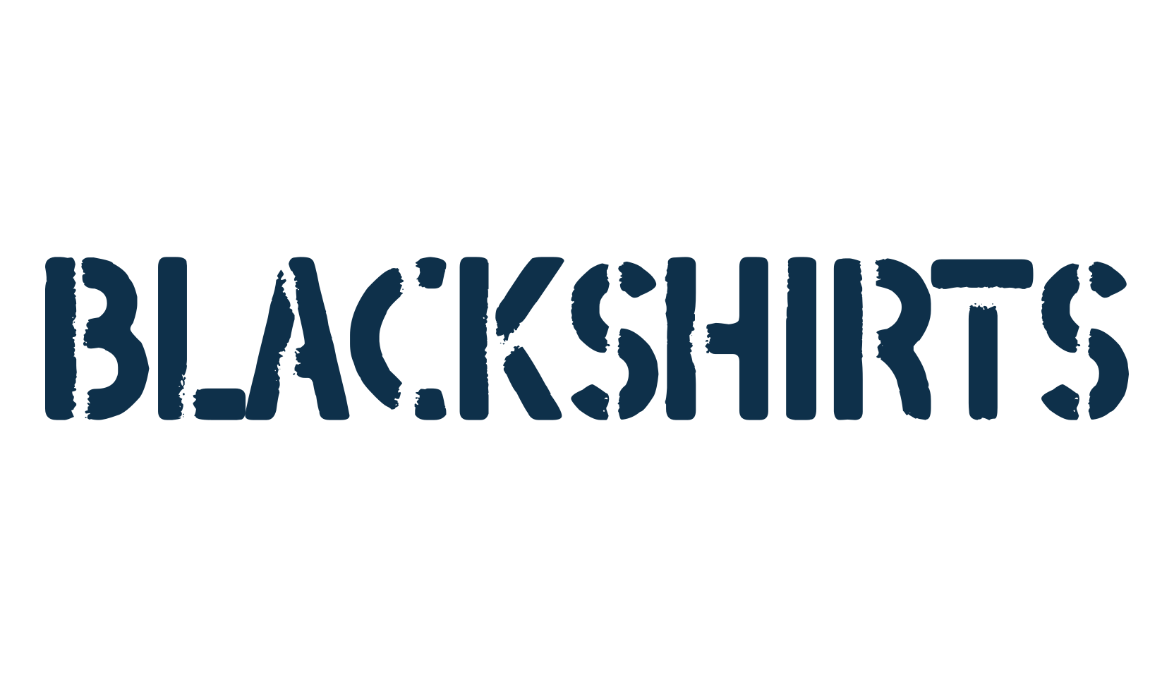 Blackshirts, fancy stencil, army decorative font preview