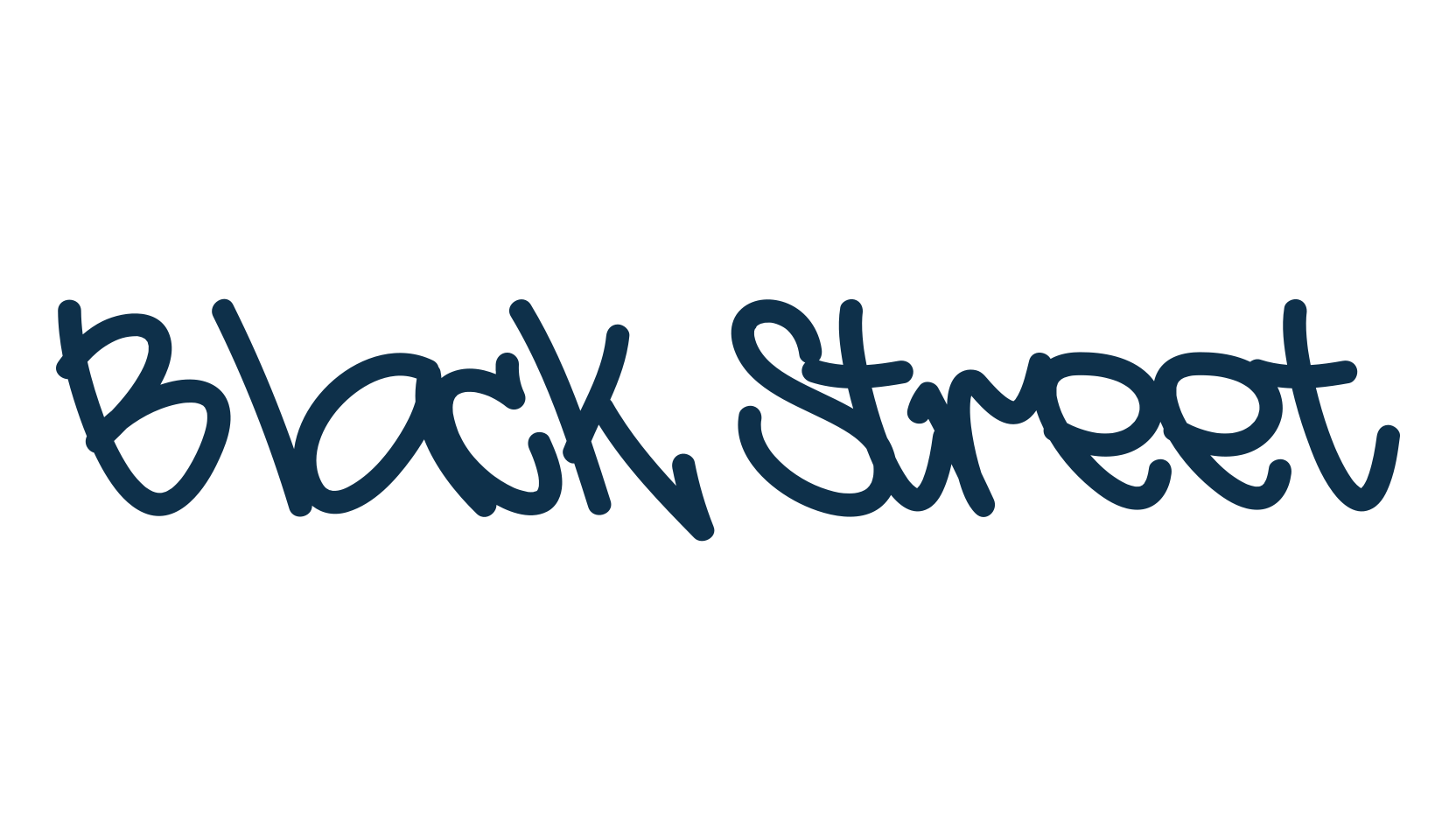Black Street (blackstreet), graffiti font preview