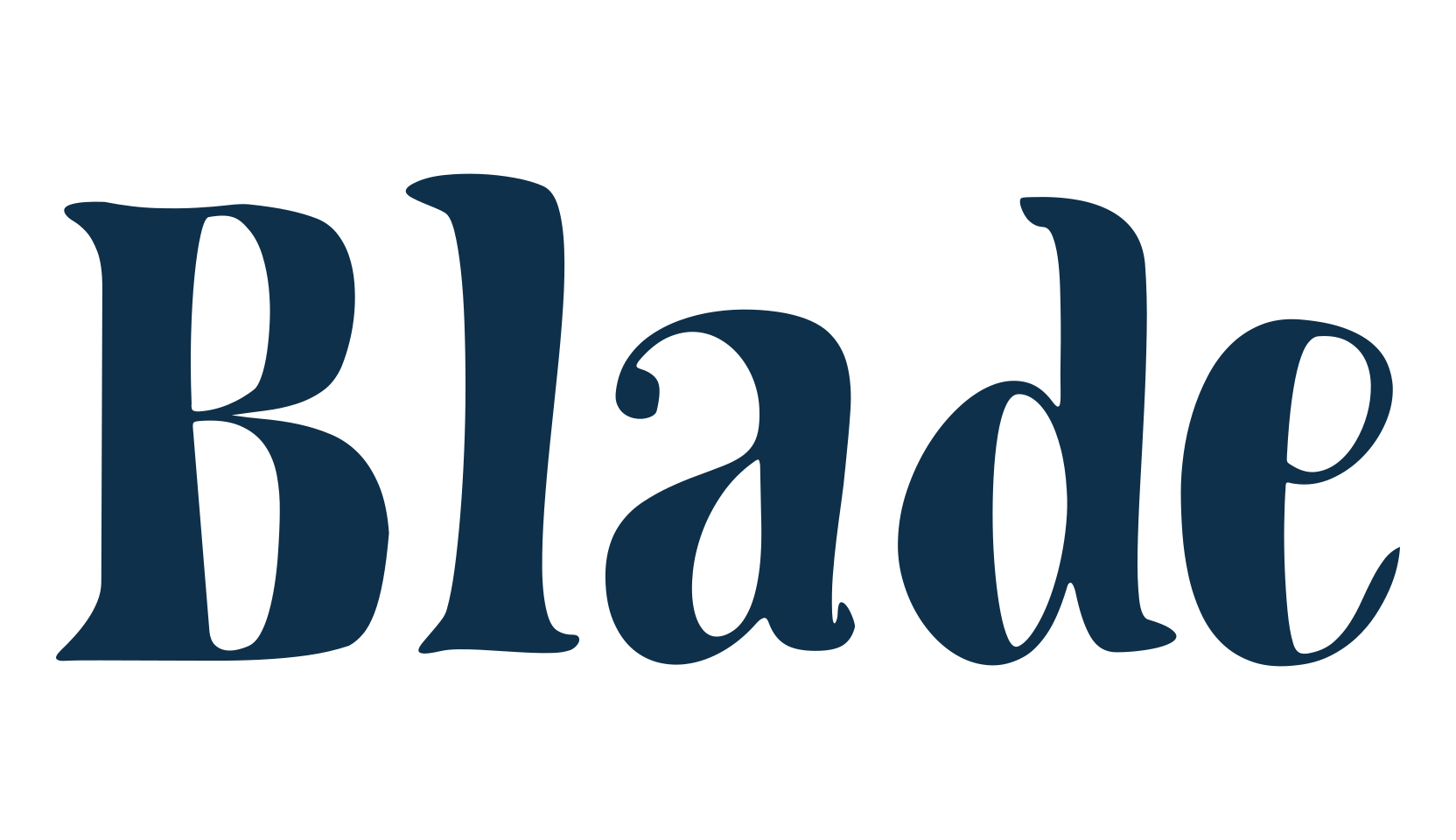 Blade (blade-3), display market font preview