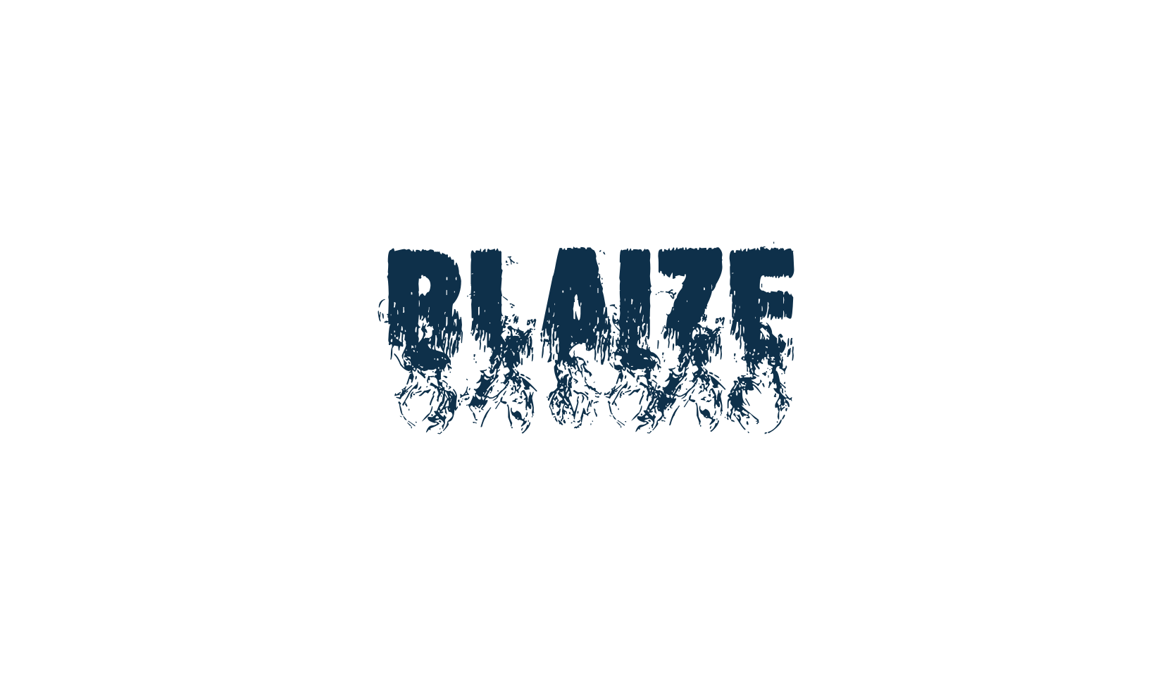 Blaize, fire, ice font preview