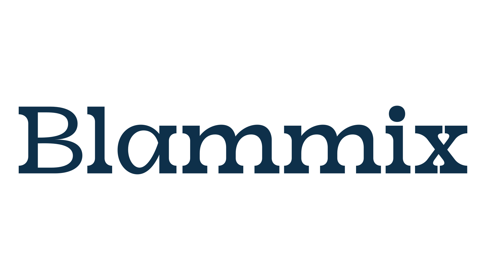 Blammix, basic serif font preview