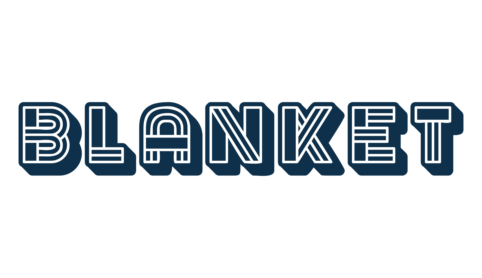 Blanket, various font preview