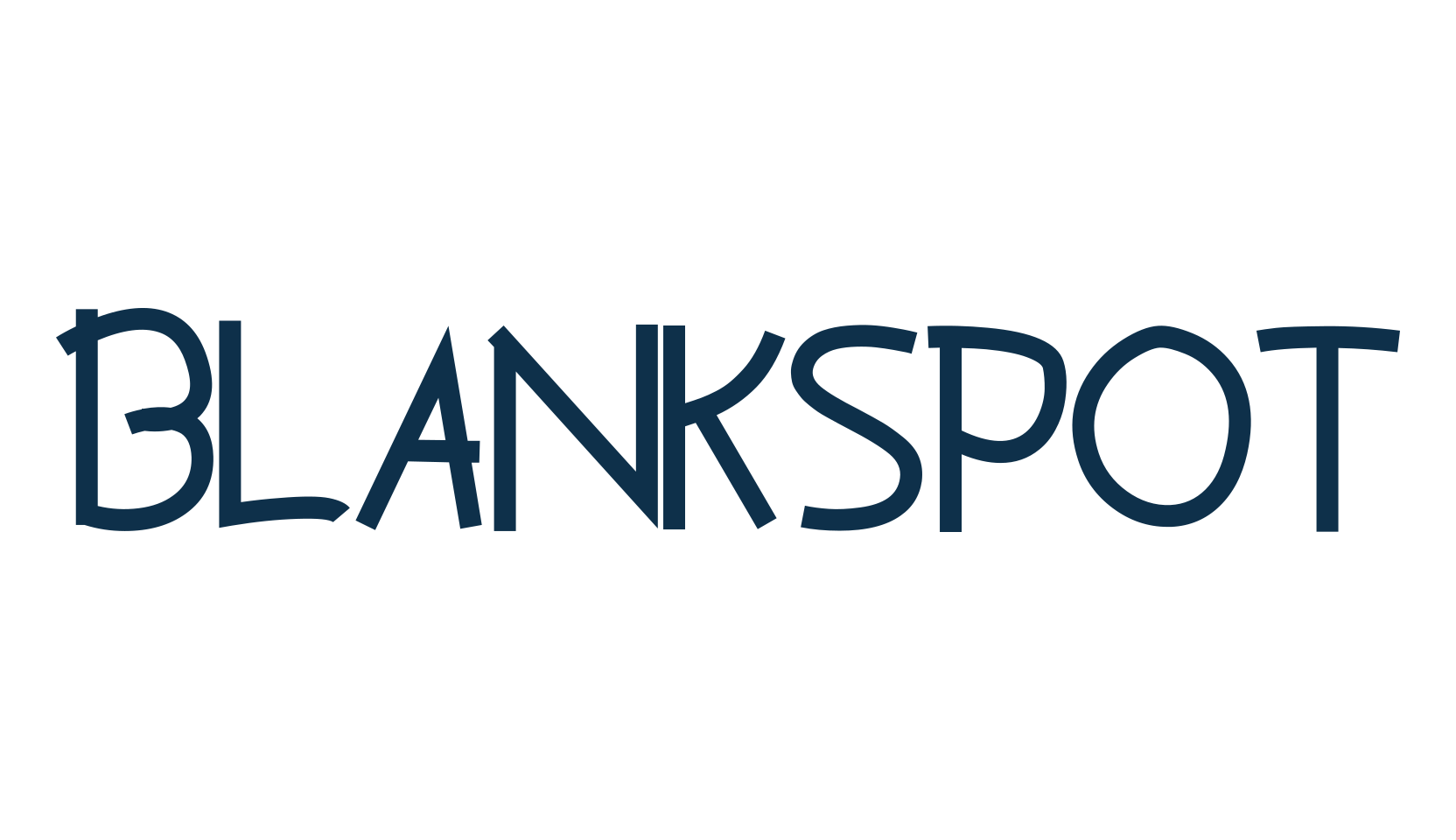 Blankspot, various font preview