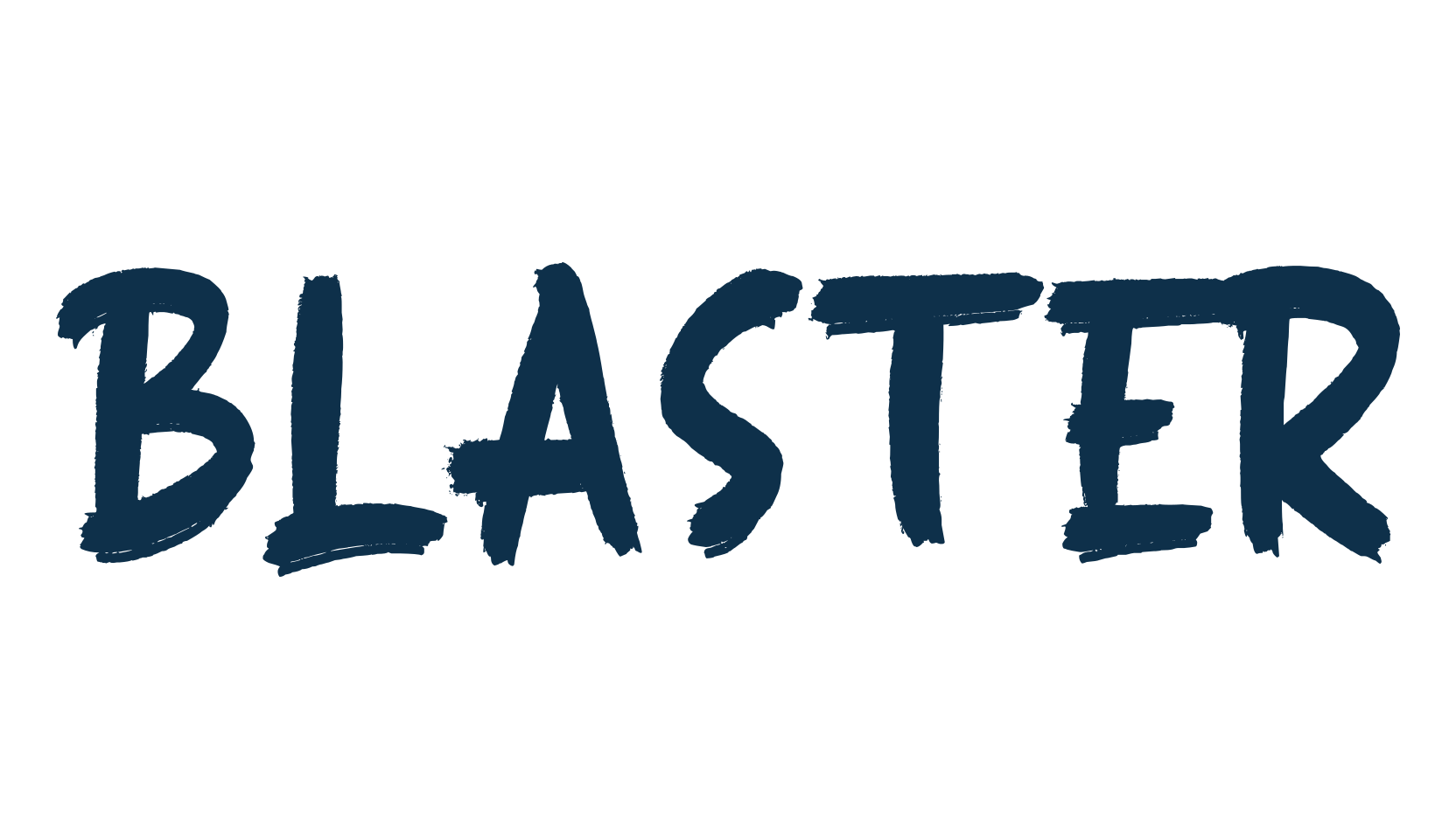 Blaster (blaster-4), script brush fancy decorative calligraphy font preview