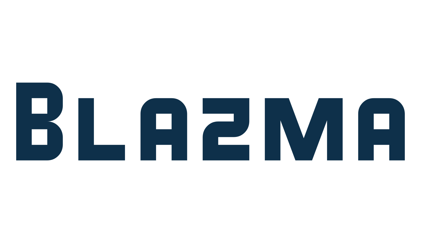 Blazma, sans serif font preview