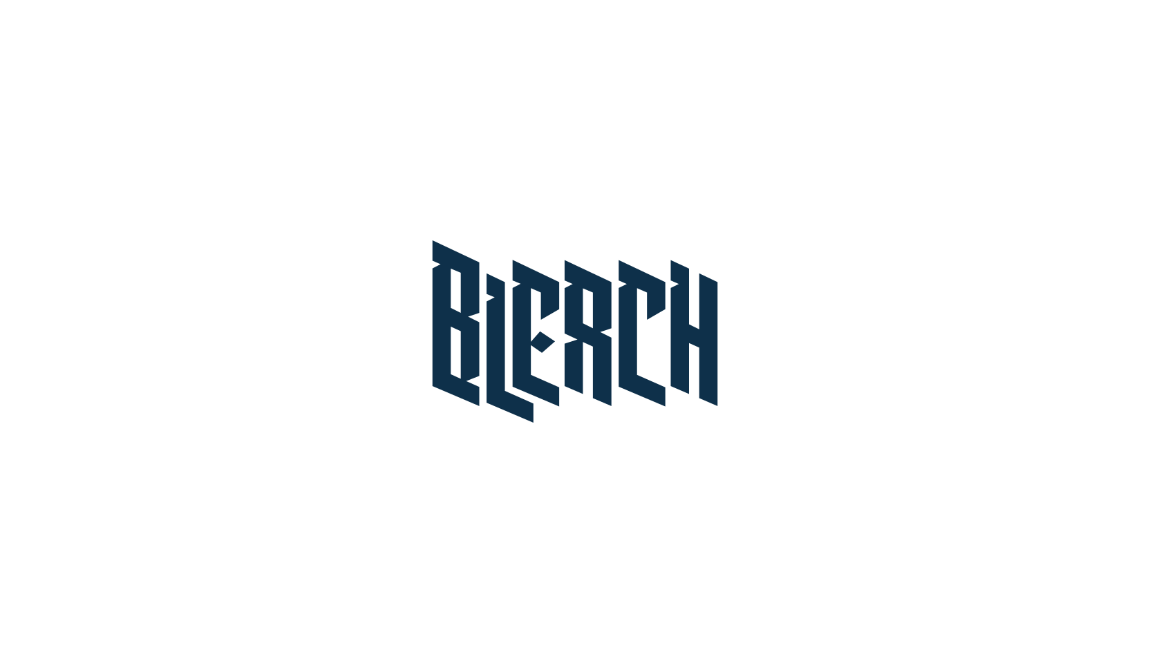Bleach, modern font preview