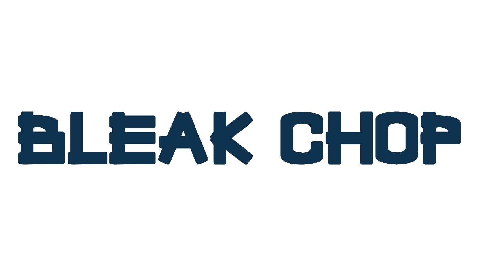 Bleak Chop, chinese, jpn font preview