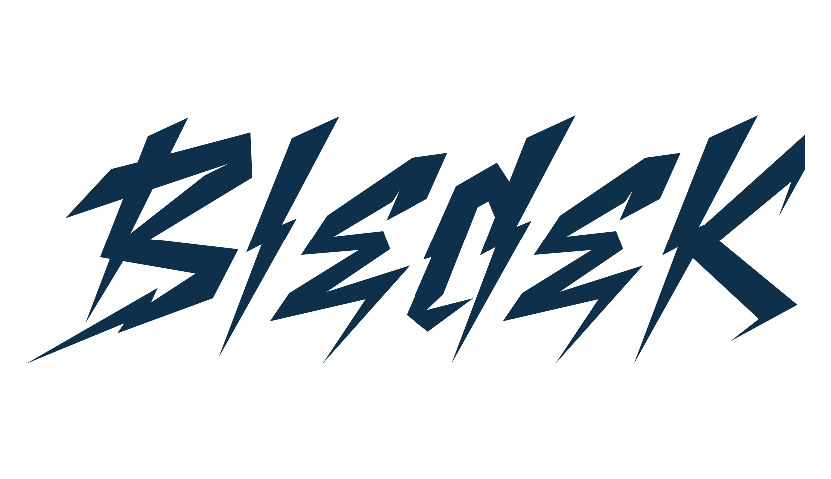 Bledek, gothic modern font preview