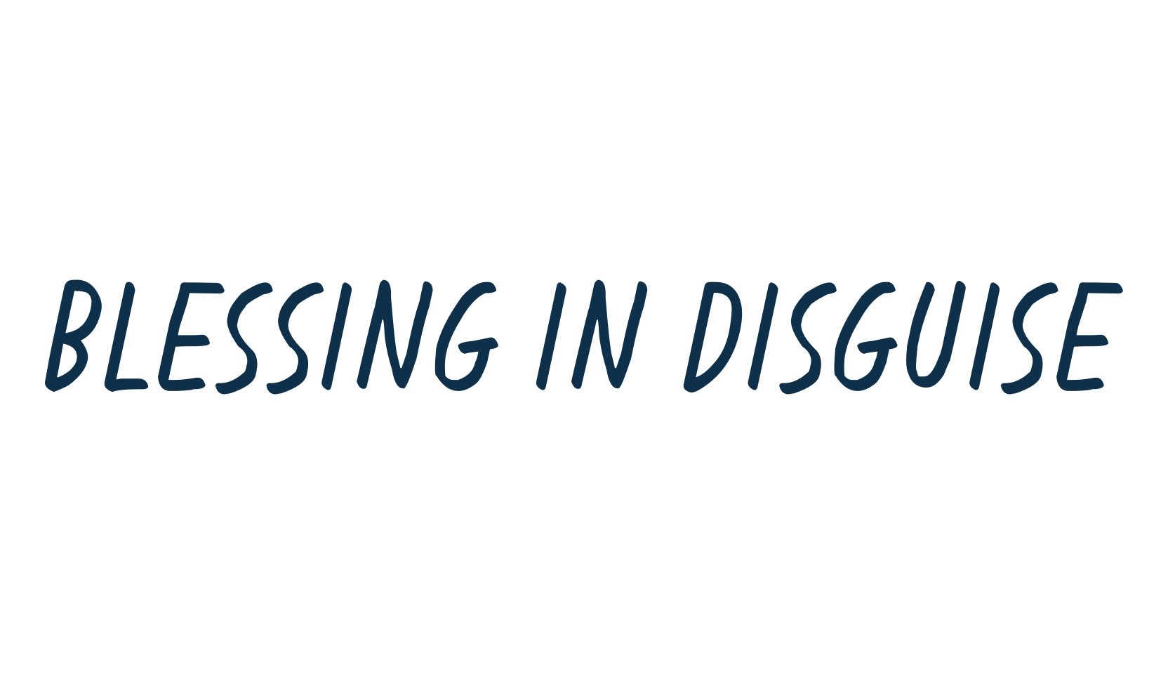 Blessing in Disguise, script handwritten fancy decorative calligraphy font preview