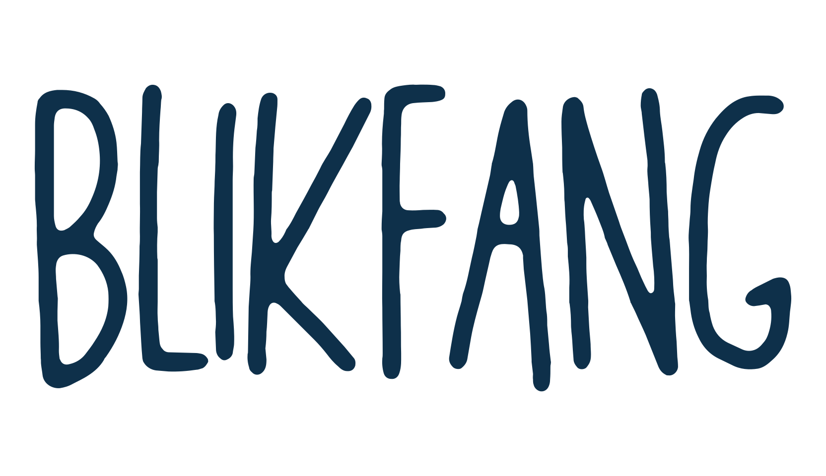 Blikfang, script handwritten fancy decorative calligraphy font preview