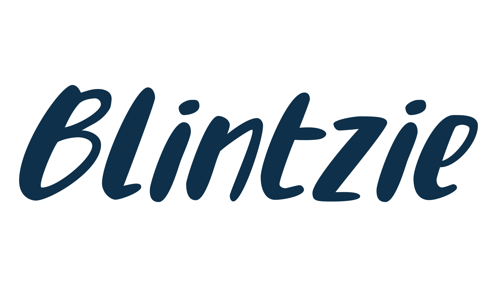 Blintzie, fancy decorative font preview