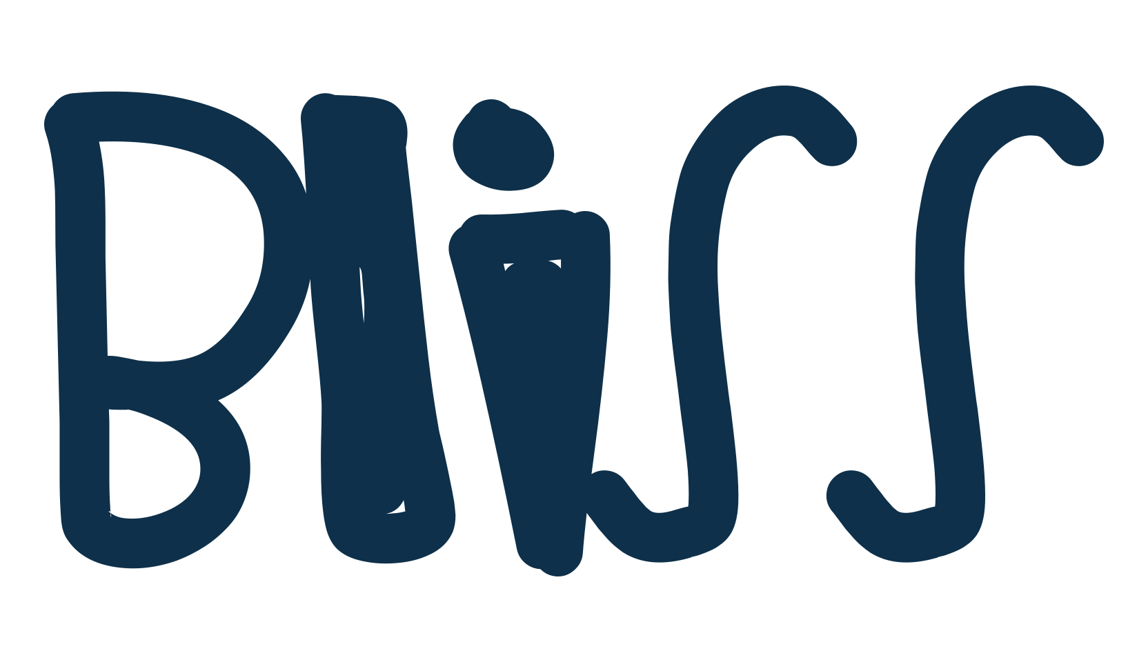 Bliss, script handwritten fancy decorative calligraphy font preview