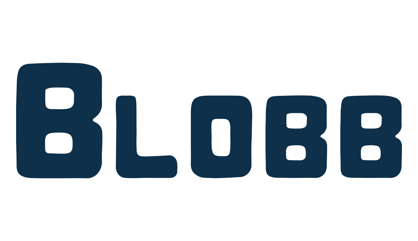 Blobb, fancy various decorative font preview