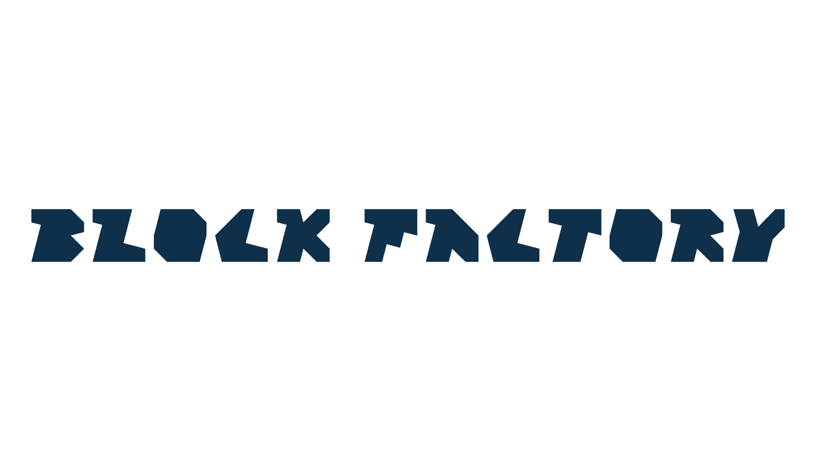 Block Factory, fancy various decorative font preview