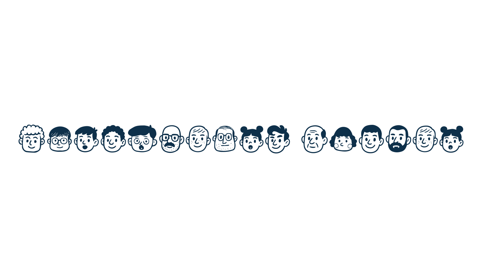 Blockheads United, display market font preview